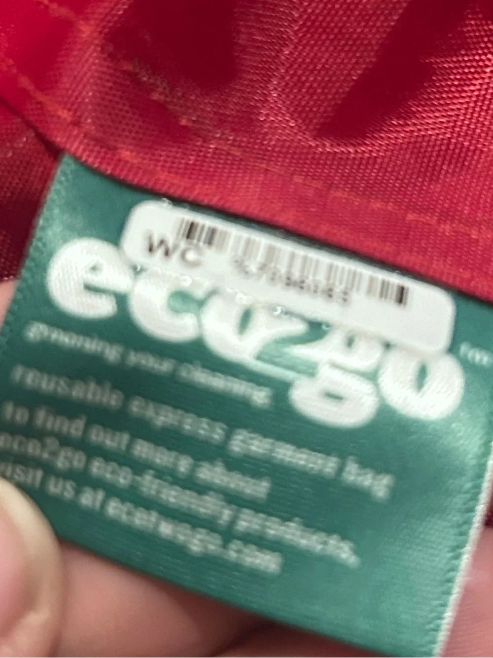 Free w bundle ecogo reusable heavy duty drawstring laundry bag padded strap 28”